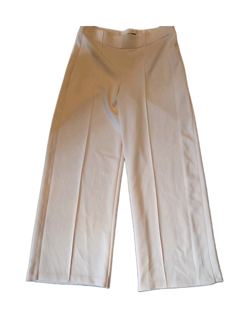 Christian Siriano Wide Leg Pleated Trousers Pink Sz L Business Casual